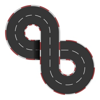 Silverstone racetrack icon cartoon vector. Circuit car vector