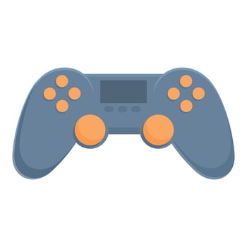 Online player joystick icon cartoon vector. Sport gamer vector