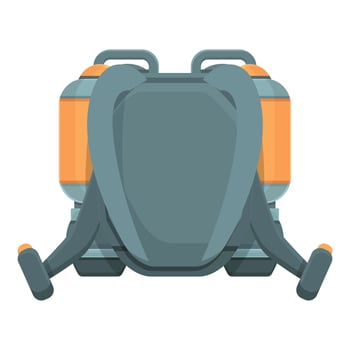 Space jetpack icon cartoon vector. Rocket jet vector