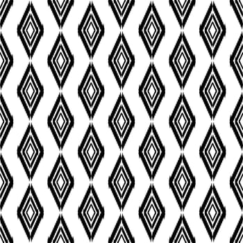 black floral Ethnic fabric pattern Designed from geometric shapes Ethnic Asian style fabric pattern Used for home decoration, carpet work, vector