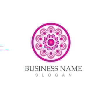 Beauty vector lotus flowers design