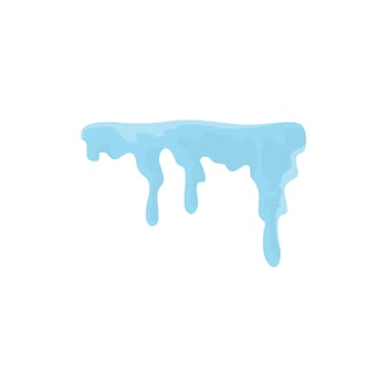 Snowdrift icon, flat style vector