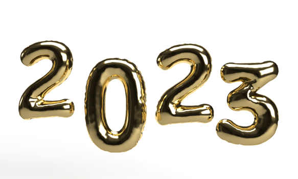2023 number text font balloon helium golden yellow orange color start beginning happy new year hny merry christmas chinese new year cny 2022 fnish holiday vacation holiday vacation december january png