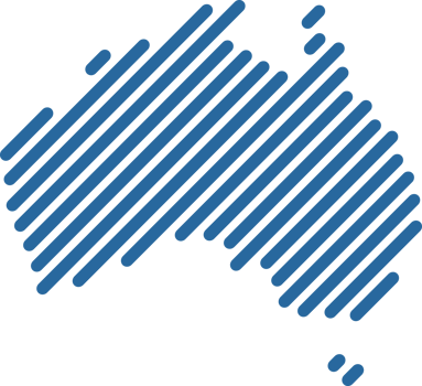 Simplicity modern abstract geometry of Australia map. png