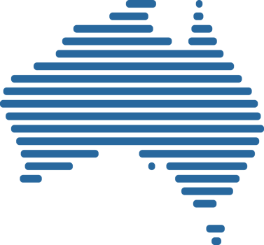 Simplicity modern abstract geometry of Australia map. png