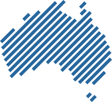 Simplicity modern abstract geometry of Australia map. png