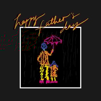 World fathers day vector art