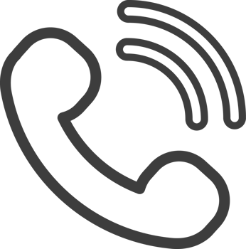 Phone call thin line icon, Social icon set. png