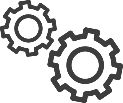 Setting thin line icon, Social icon set. png