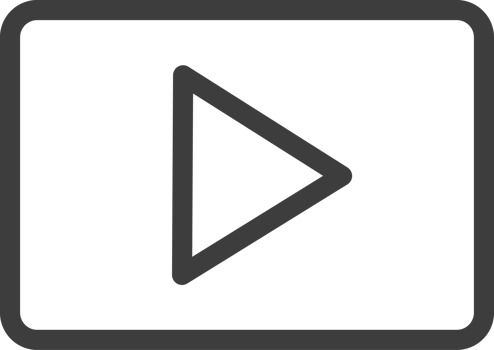 Play thin line icon, Social icon set. png