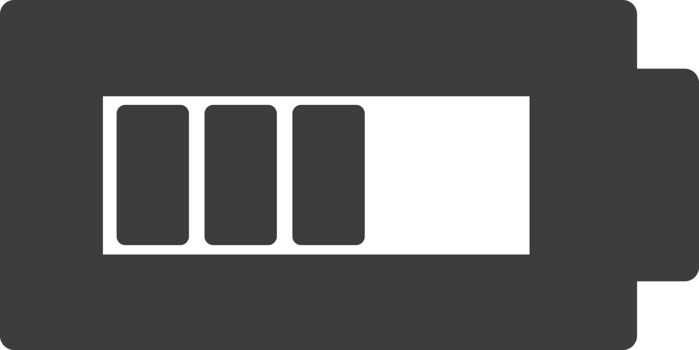 Battery black icon, Social icon set. png