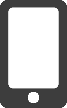 Mobile phone black icon, Social icon set. png