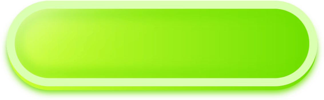 Rectangle shape buttons in green colors. User interface element illustration. png