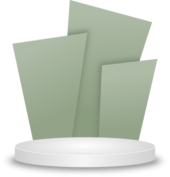 realistic podium with abstract background png