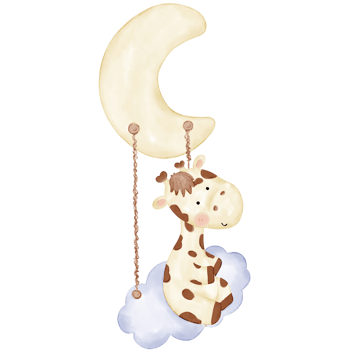 cute giraffe watercolor illustration png