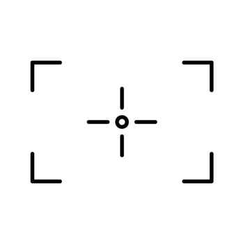 Unique Focus Vector Icon