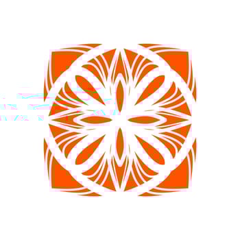 pattern flower mandala vector illustration. Ornamental luxury mandala pattern