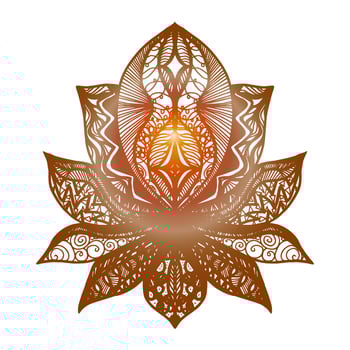 Flower Lotus Tattoo vector