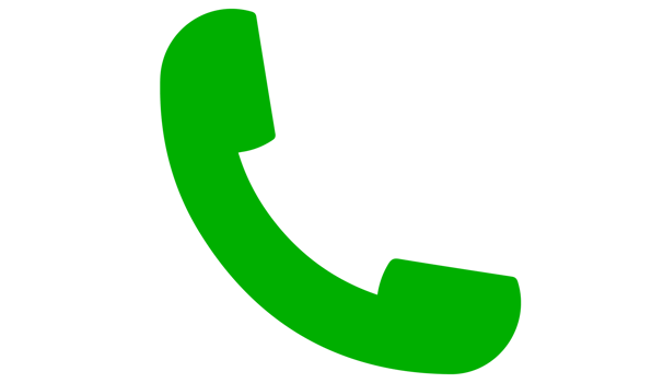 Phone call auricular PNG icon on transparent background