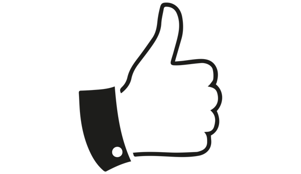 Like icon isolated on transparent background png