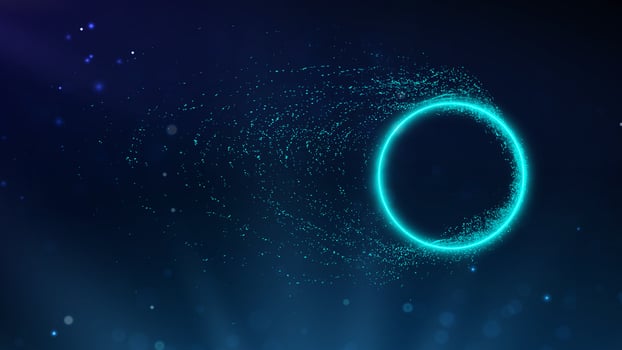 Data circle digital technology background. Internet network abstract background. Big data circle vector illustration.