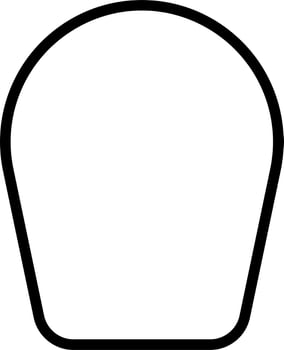 Badge Frame Outline Shape Design vector
