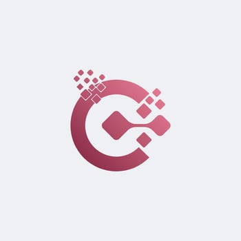 Creative Letter C  Pixel Logo Vector Design