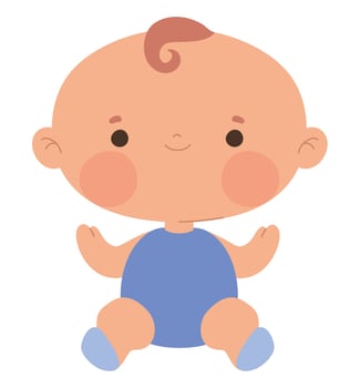 baby boy design vector
