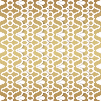 Luxury white ornament pattern design background vector
