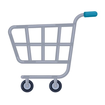 shopping cart market vector
