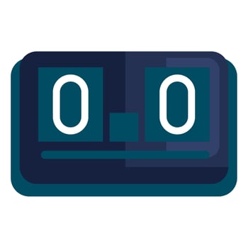 sports scoreboard equipment vector