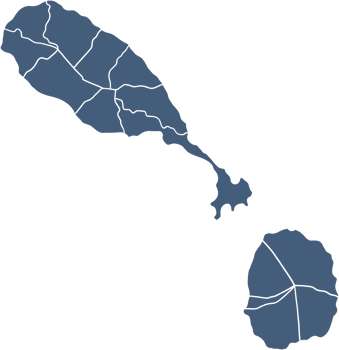 doodle freehand drawing of saint kitts map. png