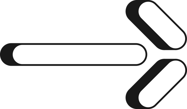 Arrow symbol. Turn right. Transparent flat design element. png