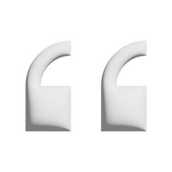 double quote sans right icon 3d design for application and website presentation png