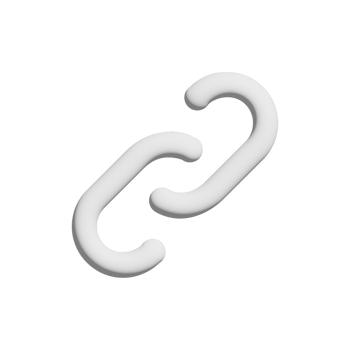 link intact icon 3d design for application and website presentation png
