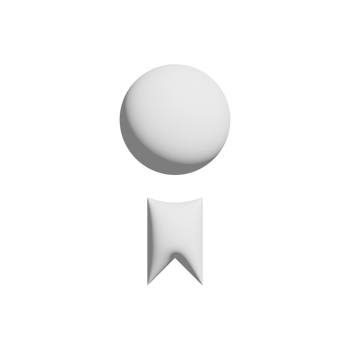 badge icon 3d design for application and website presentation png