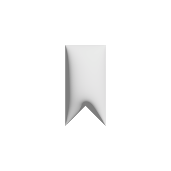 bookmark icon 3d design for application and website presentation png