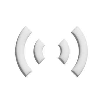 audio icon 3d design for application and website presentation png