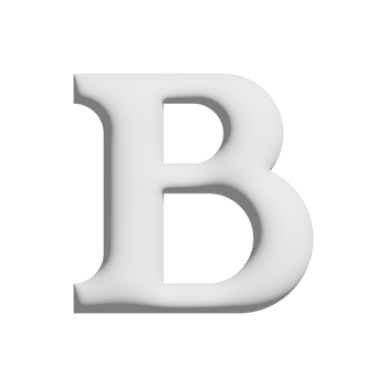 bold icon 3d design for application and website presentation png