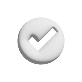 circle check icon 3d design for application and website presentation png