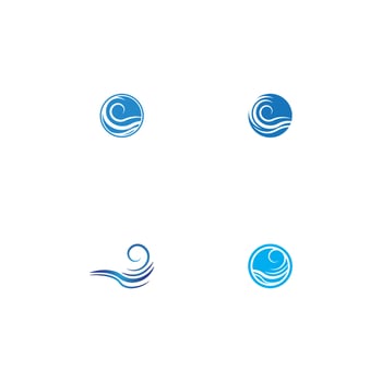 water wave icon vector illustration design