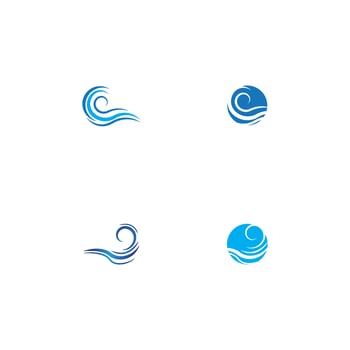 water wave icon vector illustration design