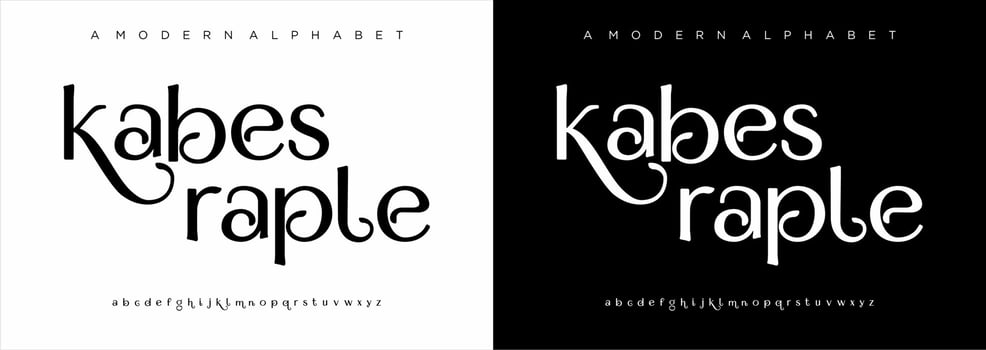 Elegant modern alphabet letters font. classic lettering minimal fashion designs. typography modern serif fonts regular vector