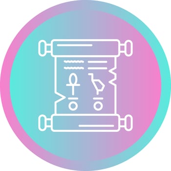 Papyrus Vector Icon