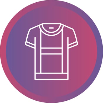 T Shirt Vector Icon