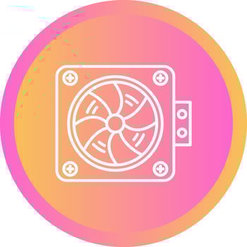 Ventilation Vector Icon
