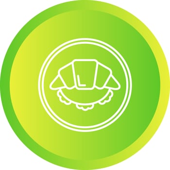 Croissant Vector Icon
