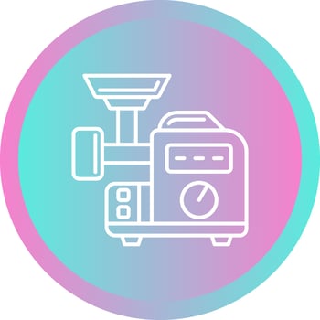 Meat Grinder Vector Icon