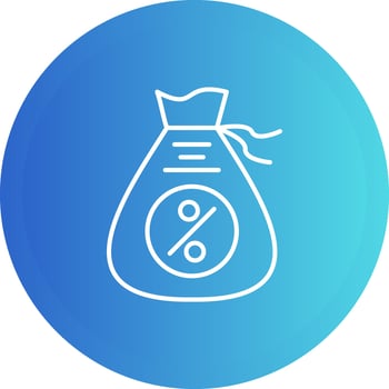 Percentage Vector Icon
