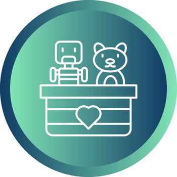 Toy Donate Vector Icon